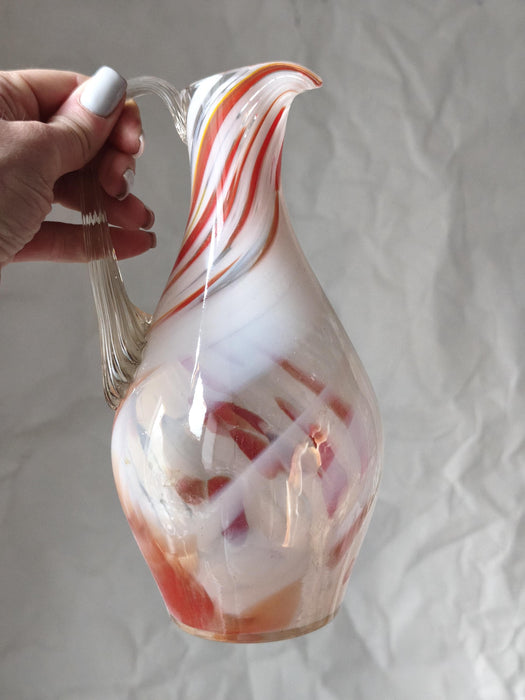 Murano-Style Glass Barware – Pitcher, Bucket or Creamer