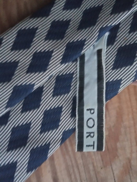 Vintage Skinny Tie – Printed Geometric Neckwear for Retro Wedding & Fathers Day Gift