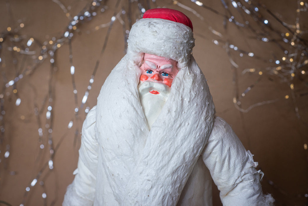 18.5 Inch Vintage Santa Claus Figurine, Father Frost