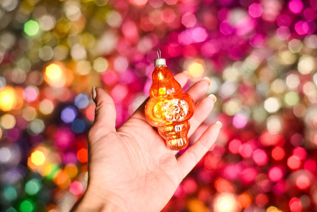 96 Vintage Glass Christmas Ornaments – Random Retro Set