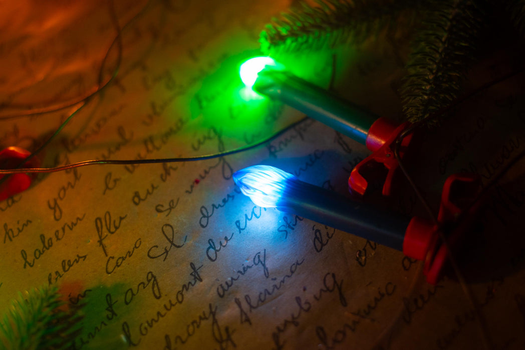 Vintage Clip On Candle Christmas Lights, Retro Tree String Lights, Working Holiday Garland