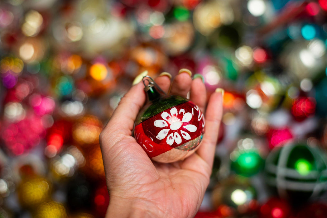 Vintage Christmas Ornaments – GDR Thin Glass Baubles and Lanterns
