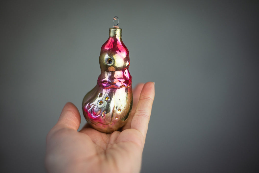 Vintage Easter Ornaments | Retro Glass Figurine & Cute Glass Chicks with Bright Spring Accents