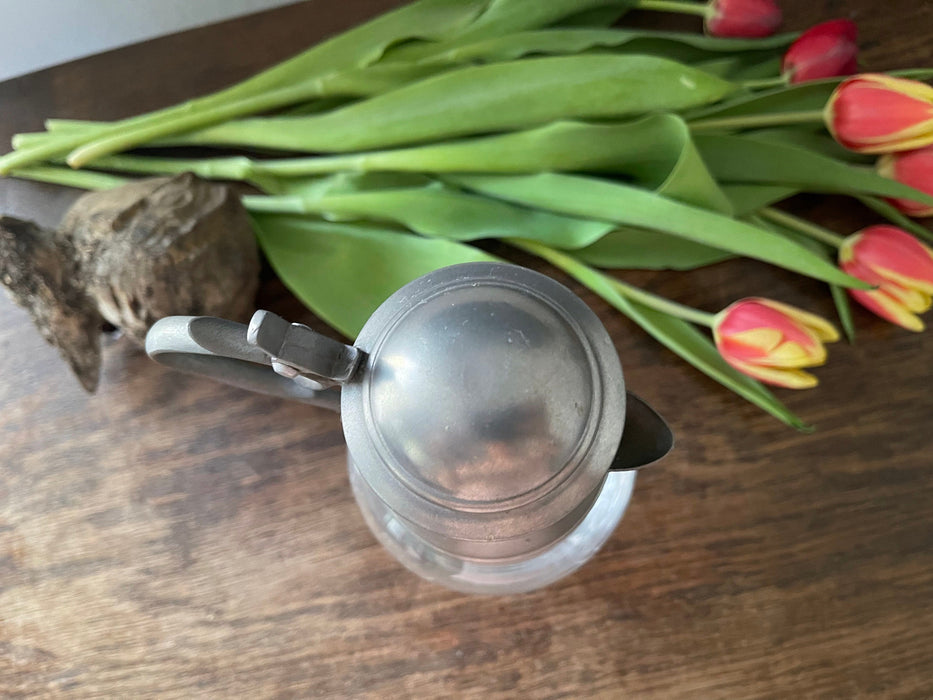 Vintage German Glass Wine Decanter – 1970s