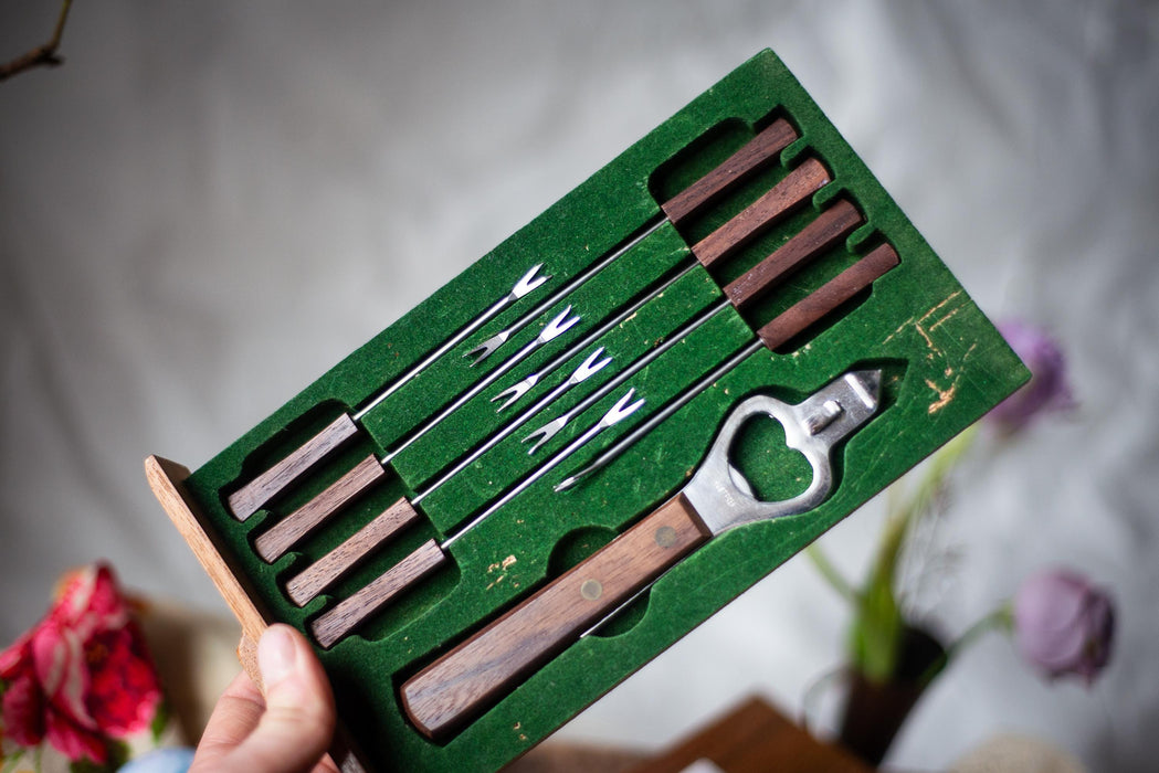 Vintage German Barware Tool Set – Rooster Box