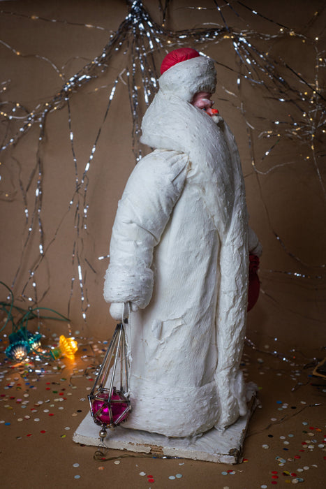 18.5 Inch Vintage Santa Claus Figurine, Father Frost