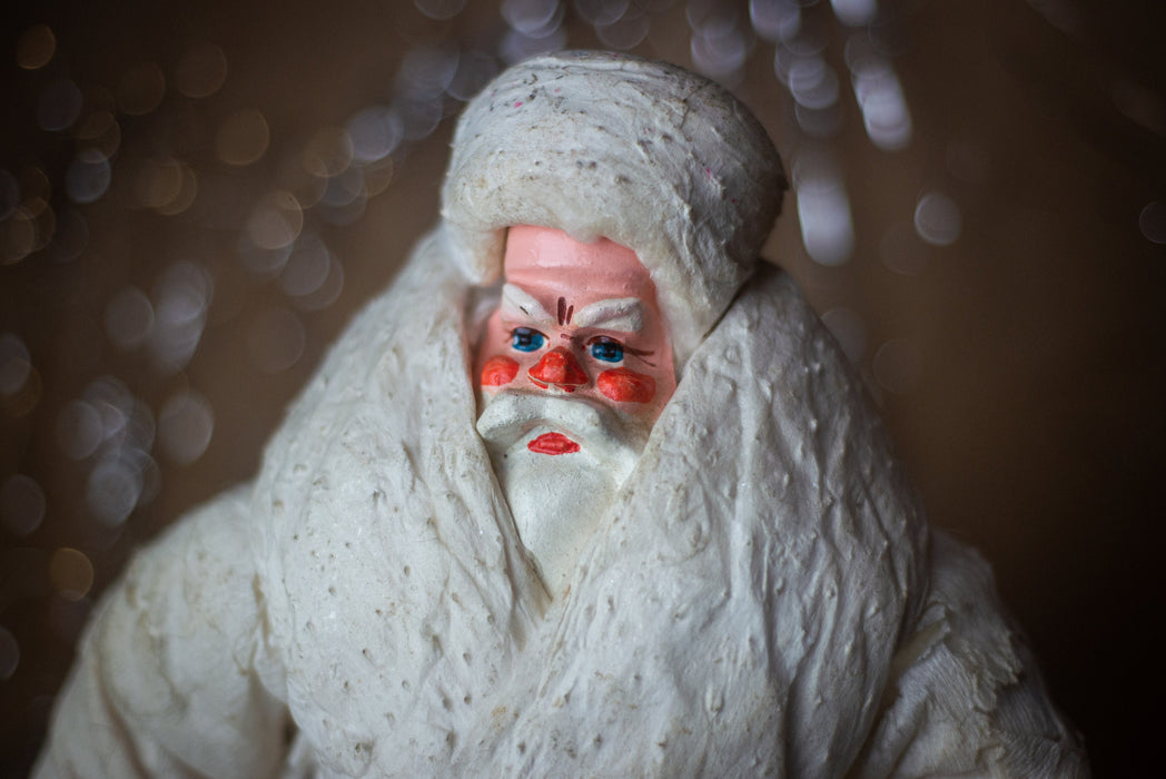 Vintage Father Frost Santa Claus Figurine, 1970s