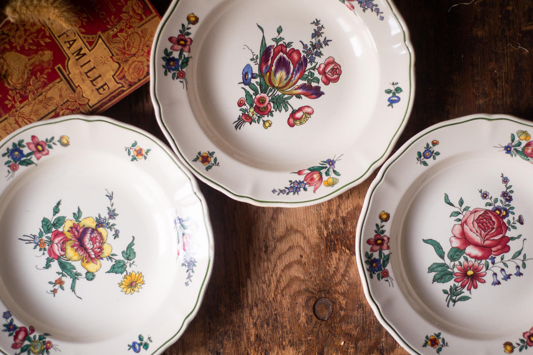 Villeroy Boch Soup Plate – Vintage Porcelain Alt Strasbourg Collection Floral Design