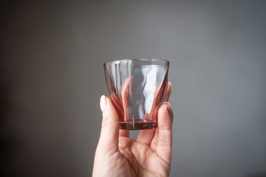 Vintage Pink Shot Glasses – Mid-Century Barware Set