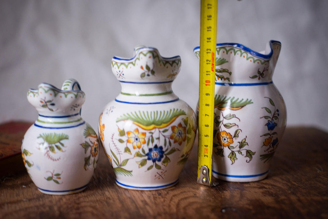 Italian Deruta Mini Pitcher – Hand Painted Mythical Motif