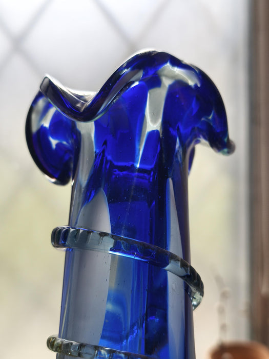 Murano Glass Vase - Decorative Glass Vase | Colorful Home Styling, Retro Sculpture