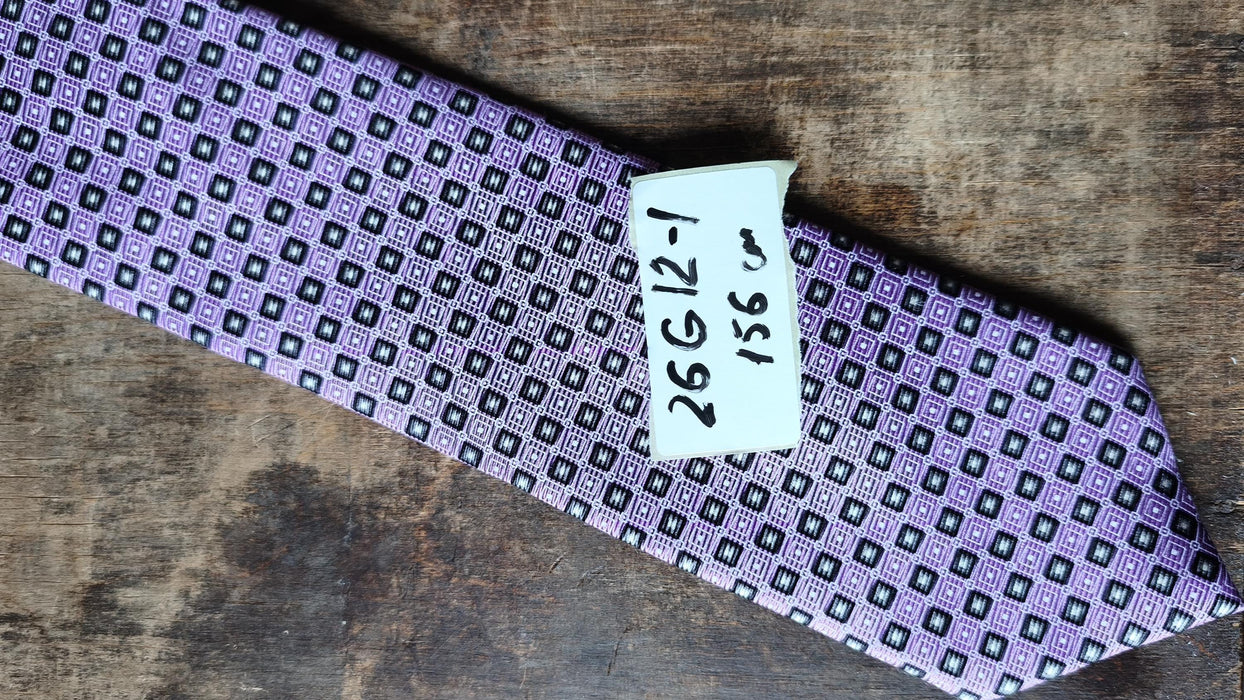 Vintage Silk Designer Ties Crochet & Biaggini, Paisley Geometric Neckties, Mens Formal Accessories
