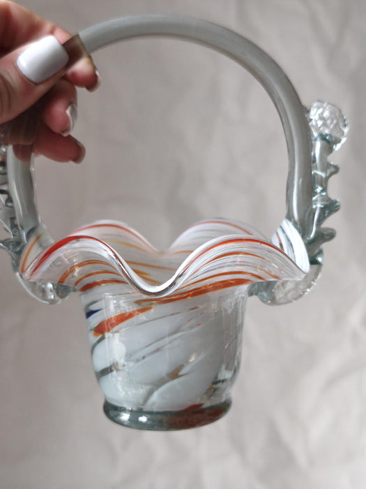 Murano-Style Glass Barware – Pitcher, Bucket or Creamer