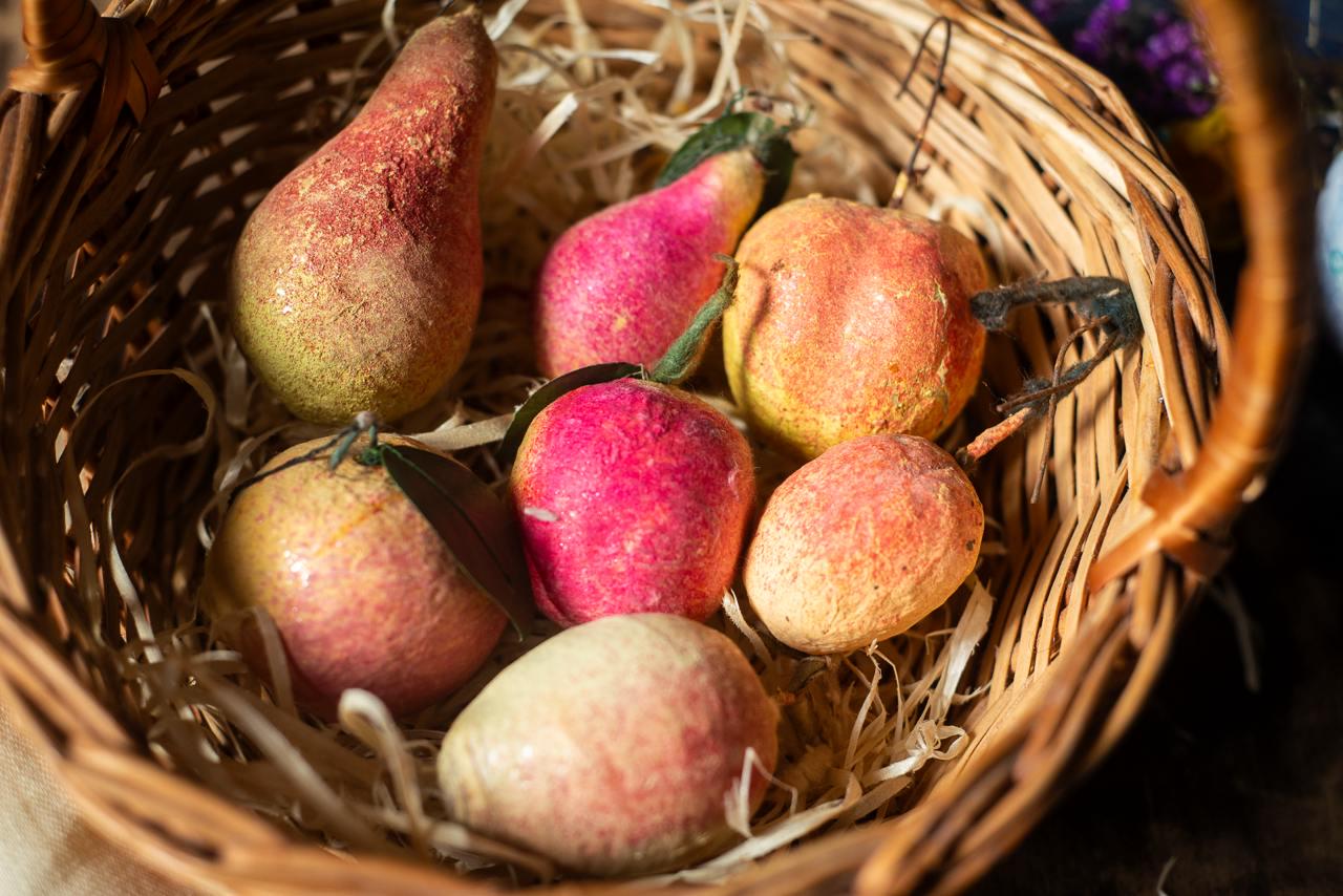 Easter spun cotton ornaments