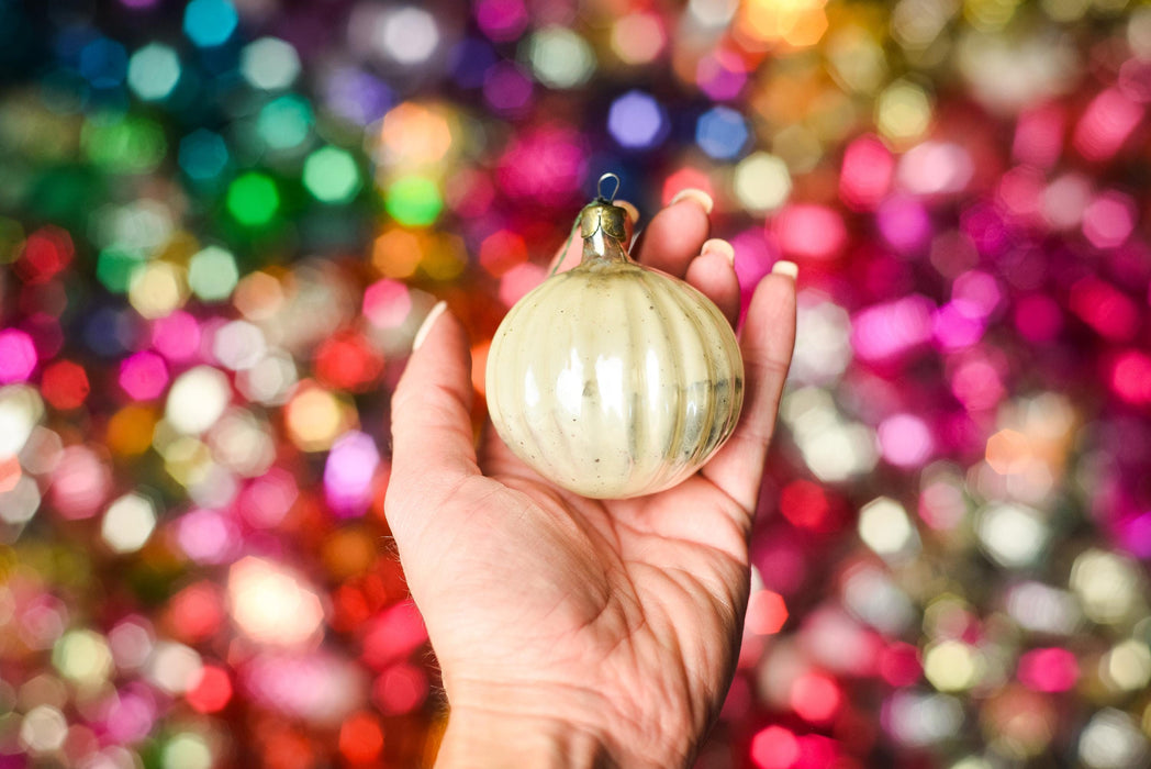 96 Vintage Glass Christmas Ornaments – Random Retro Set