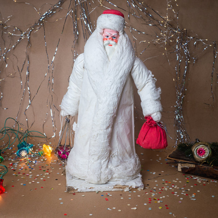 18.5 Inch Vintage Santa Claus Figurine, Father Frost