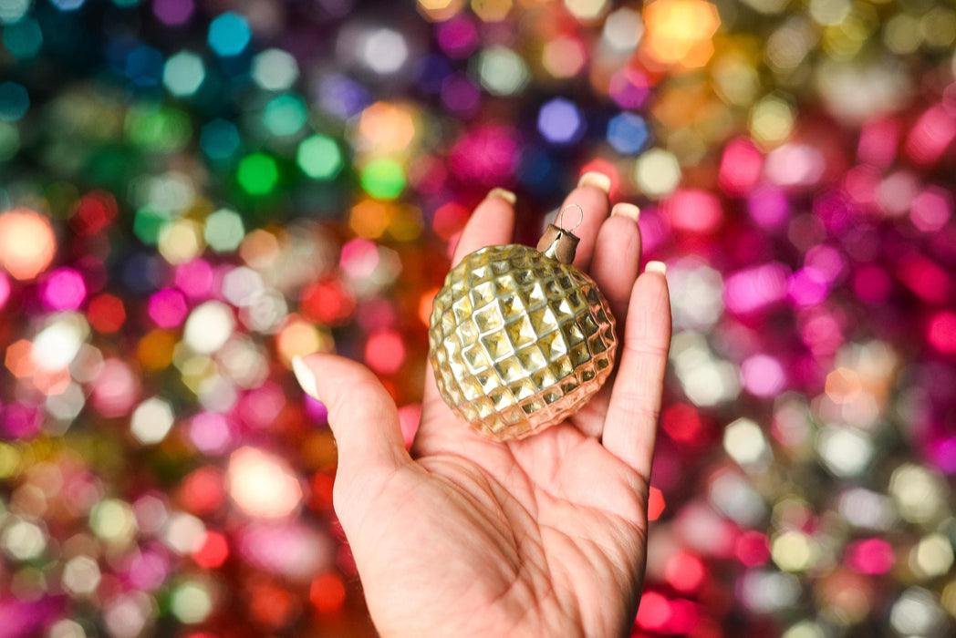 96 Vintage Glass Christmas Ornaments – Random Retro Set
