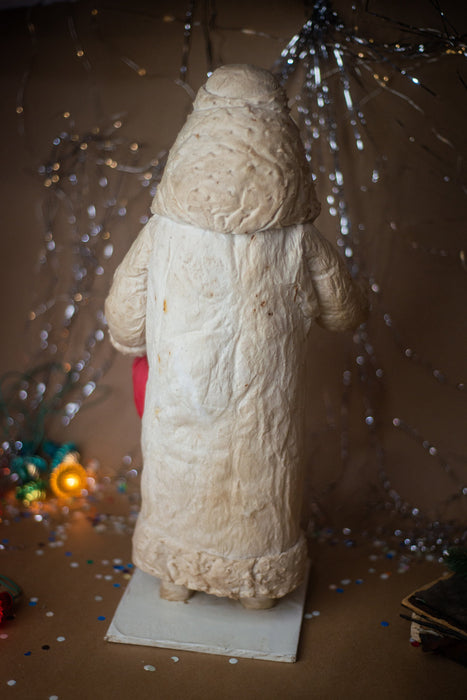 Vintage spun cotton figure of Santa Claus, 1978