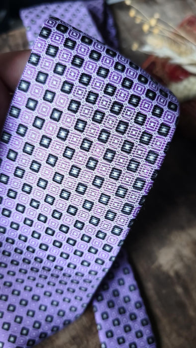 Vintage Silk Designer Ties Crochet & Biaggini, Paisley Geometric Neckties, Mens Formal Accessories