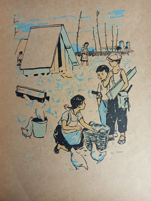 Vintage Illustrated Children’s Housekeeping Book, 1960s Paperback