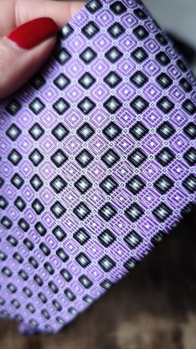 Vintage Silk Designer Ties Crochet & Biaggini, Paisley Geometric Neckties, Mens Formal Accessories