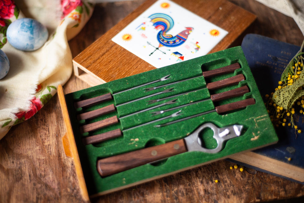 Vintage German Barware Tool Set – Rooster Box