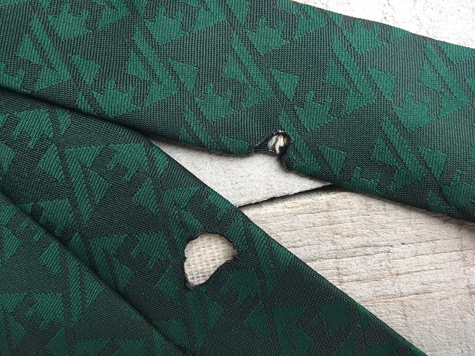 Vintage 1980s Geometric Silk Tie Options, Classic British Retro Menswear