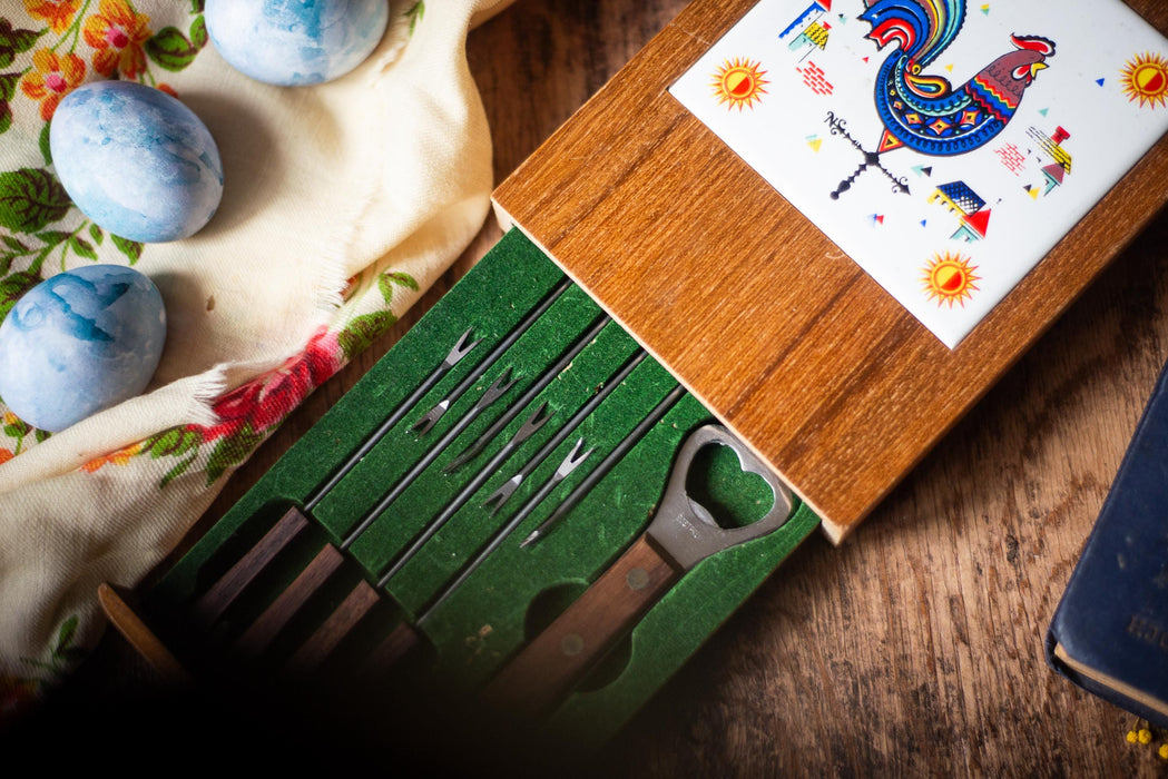 Vintage German Barware Tool Set – Rooster Box