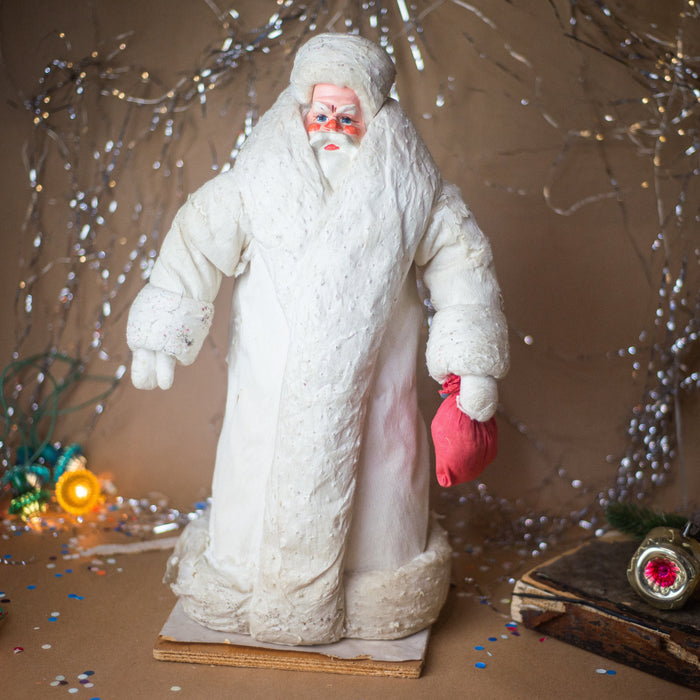 Vintage Father Frost Santa Claus Figurine, 1970s