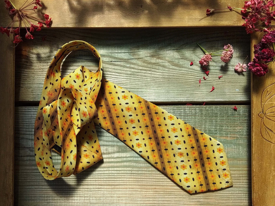 Vintage Silk Neckties Collection, 1980s Retro Paisley Striped Plaid Wedding Ties